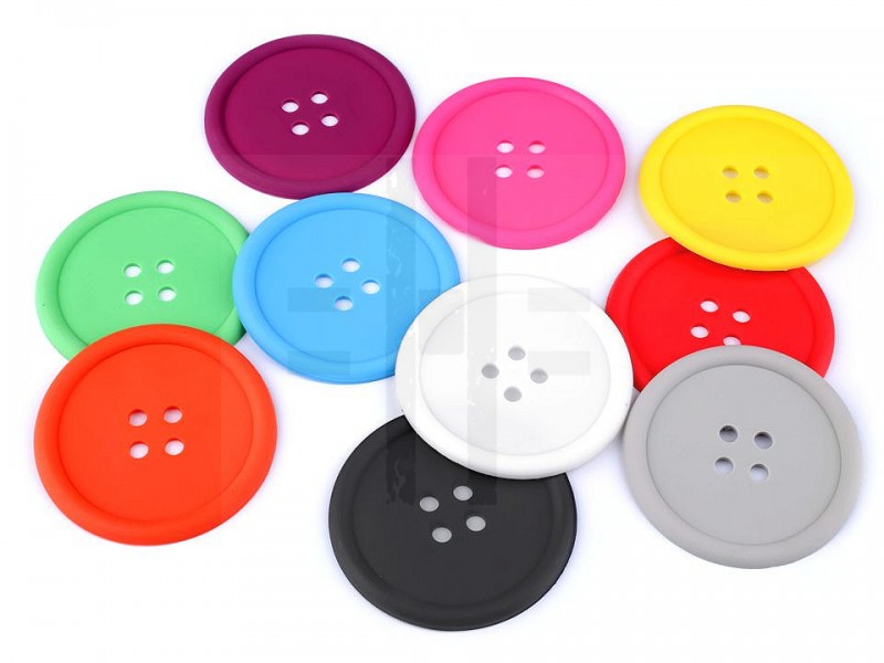 Szilikon alátét gomb pohárhoz - 9 cm