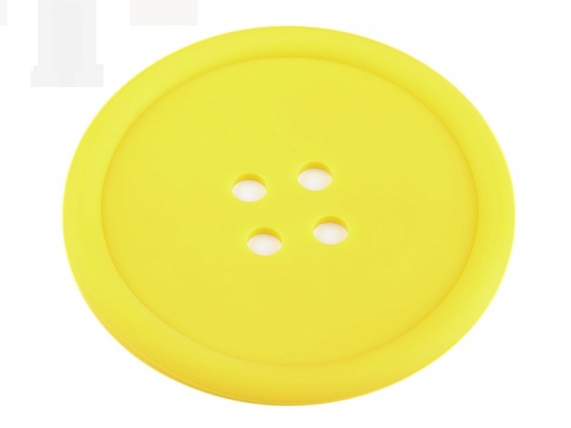 Szilikon alátét gomb pohárhoz - 9 cm