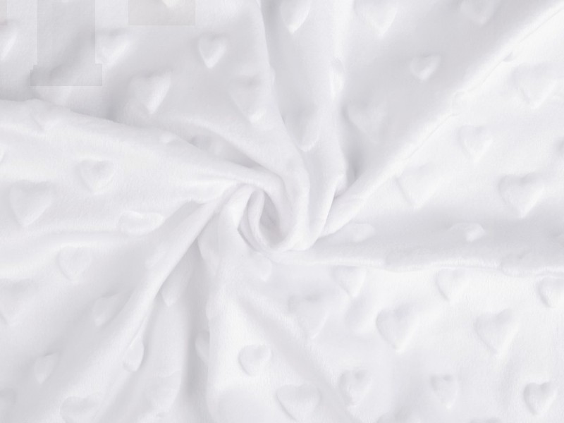 Mink 3D szív plüss anyag