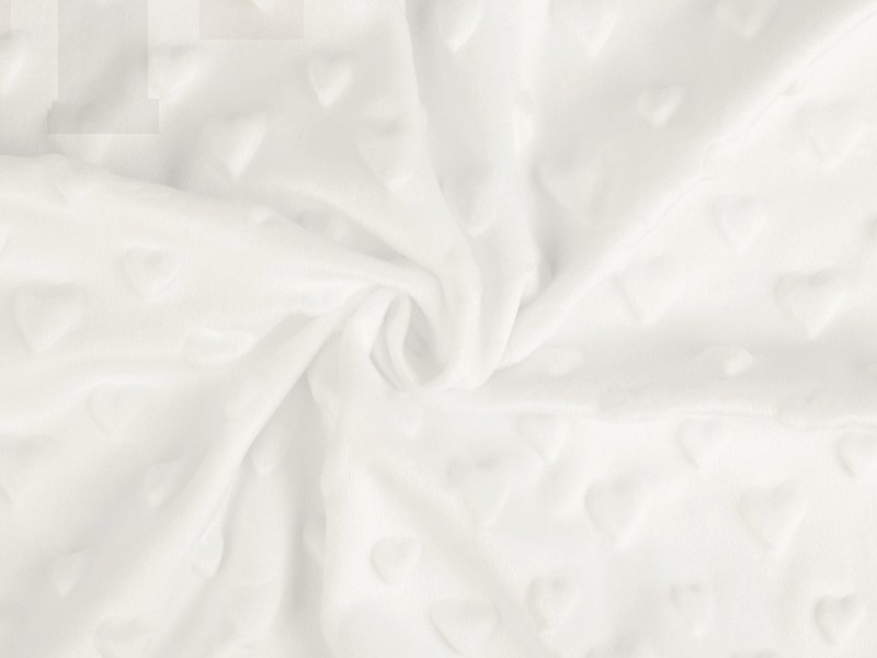 Mink 3D szív plüss anyag