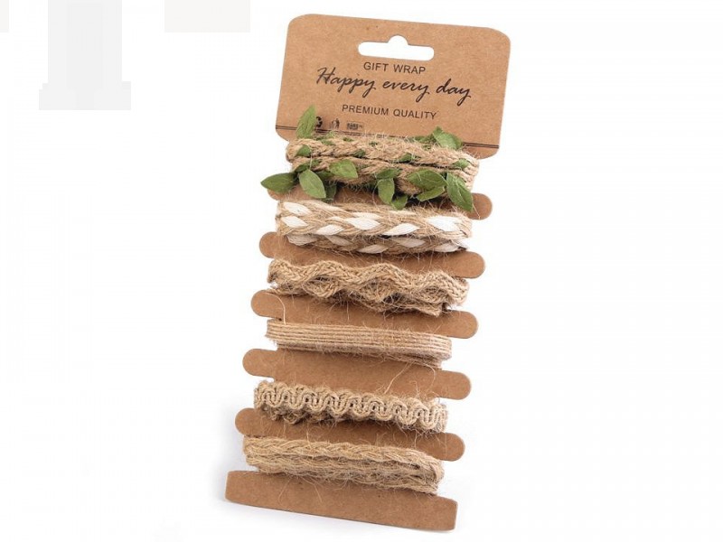 Juta fonal készlet Zsinór, fűző Juta fonal készlet Zsinór, fűző