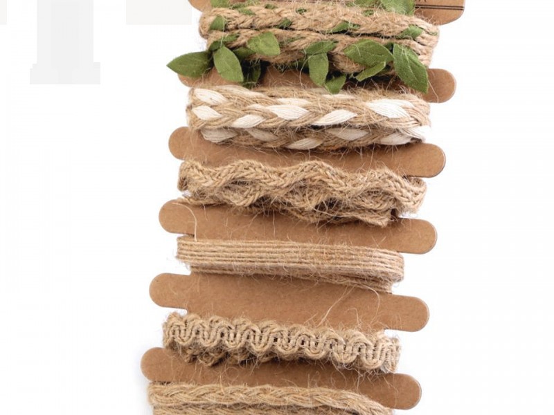 Juta fonal készlet Zsinór, fűző Juta fonal készlet Zsinór, fűző