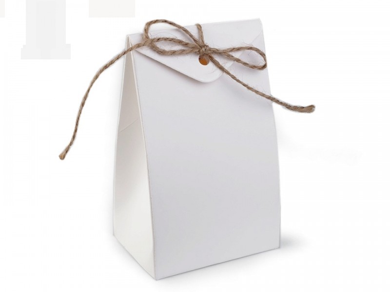Papírdoboz madzaggal - 50 db/csomag Ajándék csomagolás