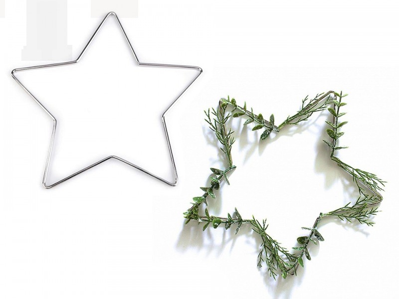 Fém csillag álloműző Koszorú