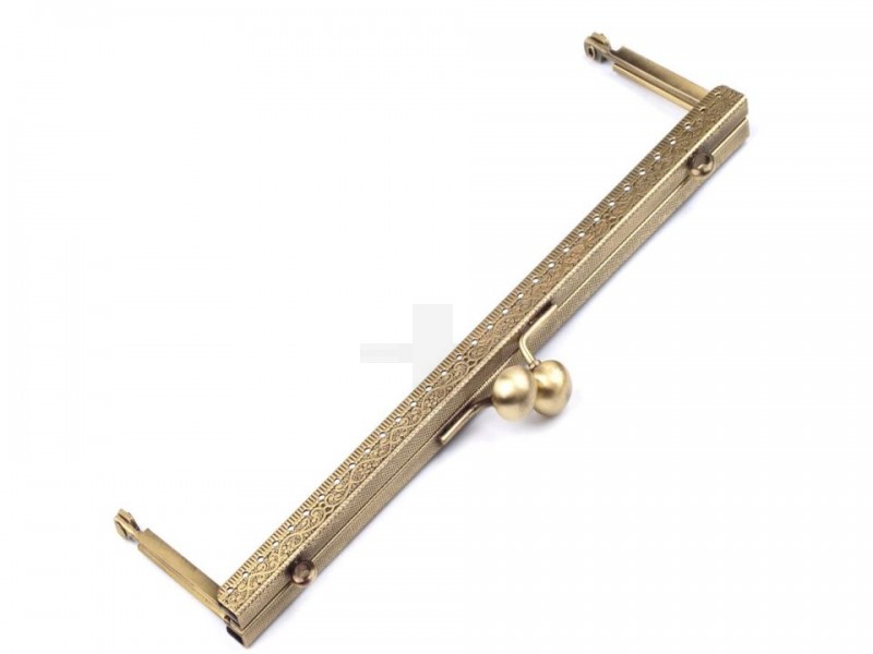 Pénztárca keret - fém ezüst Táska,pénztárca kellék