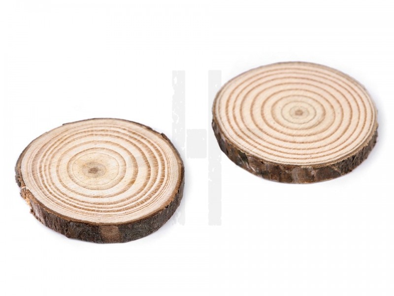 Természetes fa karika kifestésre - 8 db Koszorú Természetes fa karika kifestésre - 8 db Koszorú