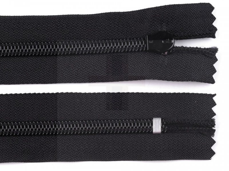 Vízálló cipzár  85 cm - Fekete Cipzár,-kellék,tépőzár