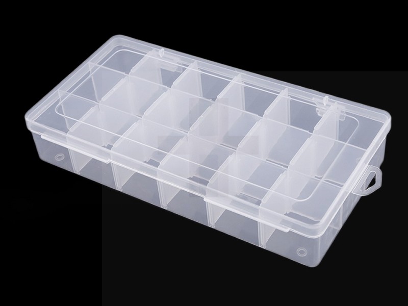 Műanyag rekeszes doboz  Eszköz, kellék