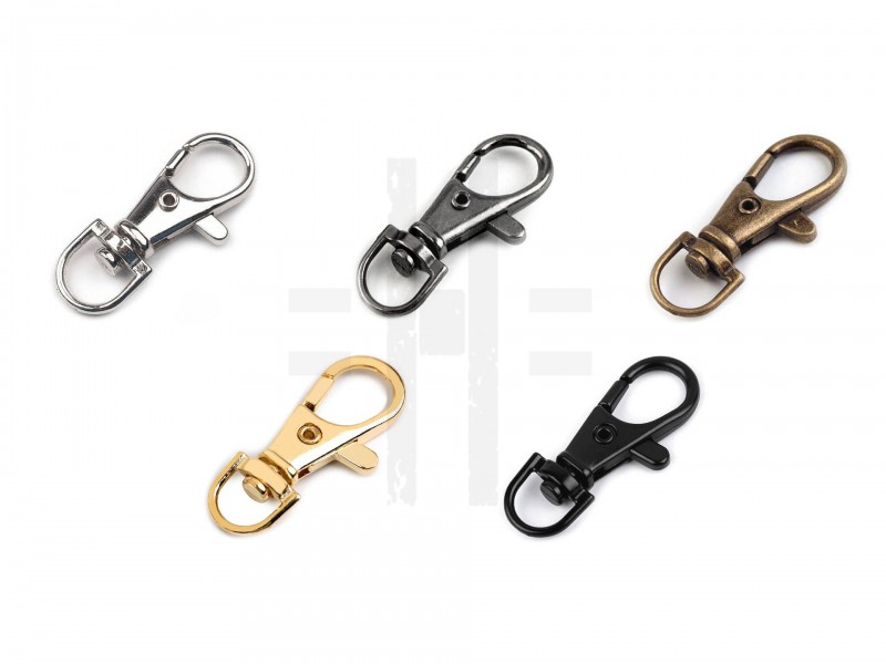 Fém karabiner 10 mm - 4 db/csomag