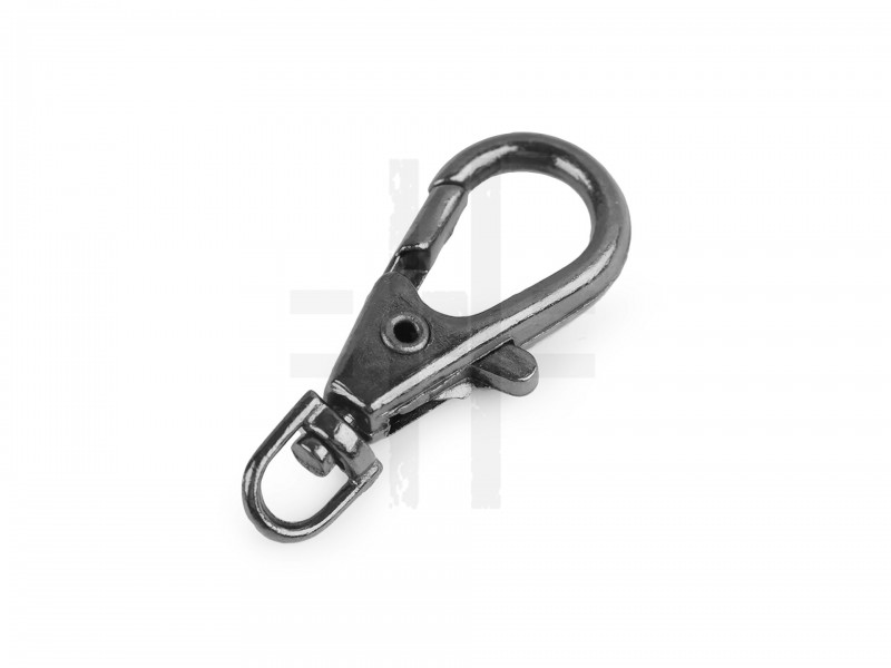 Fém karabiner 4 mm - 5 db