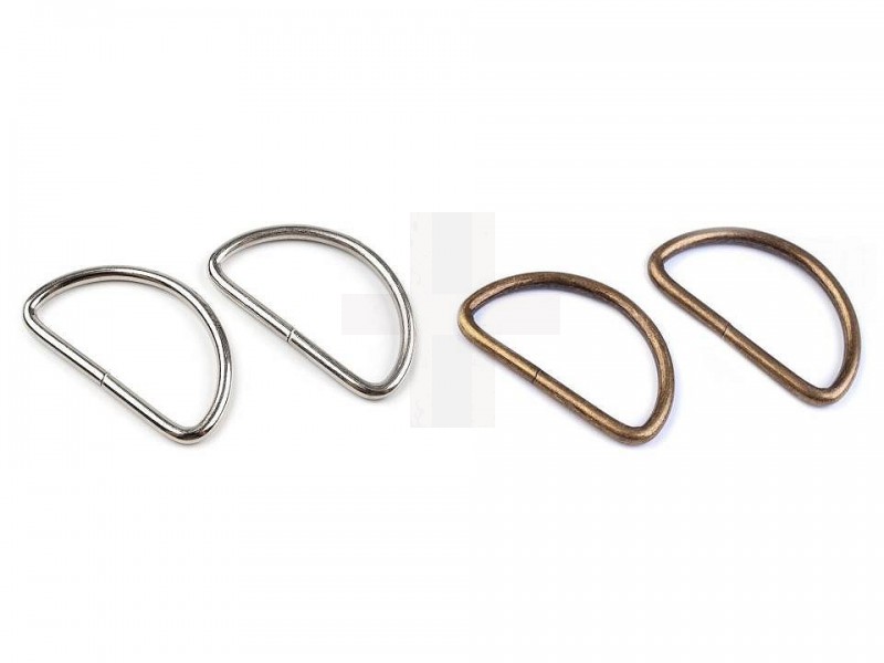 Félkarika - 2 db/csomag Fém rövidárú Félkarika - 2 db/csomag Fém rövidárú