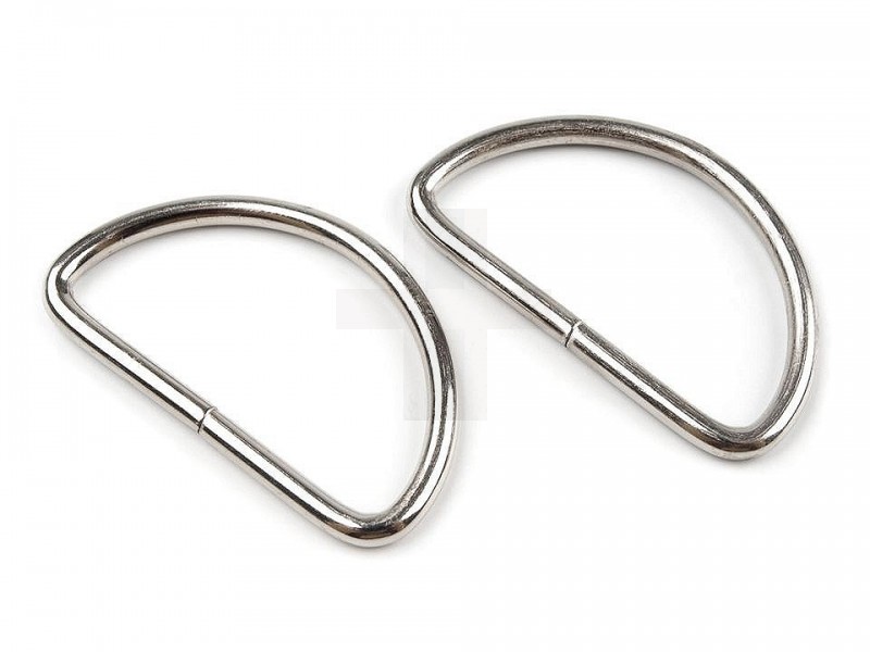 Félkarika - 2 db/csomag Fém rövidárú Félkarika - 2 db/csomag Fém rövidárú