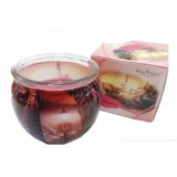 Karácsonyi poharas gyertya Gyertya,illatosító,lámpa