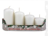 Adventi gyertya szett - 4 db Gyertya,illatosító,lámpa