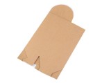 Papírdoboz natural ablakkal - 10 db/csomag Doboz,zsákocska