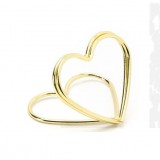    Ültető kártya tartó szív forma - 10 db/csomag Esküvői díszítés