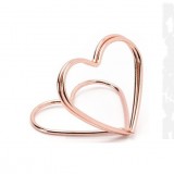    Ültető kártya tartó szív forma - 10 db/csomag Esküvői díszítés