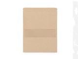 Papír zacskó nyílással natural - 10 db Ajándék csomagolás