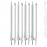 Metál szálgyertya - 10 db/csomag Gyertya,illatosító,lámpa