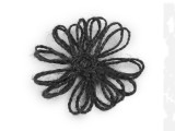 Juta kötöző zsinór virág - 10db/csomag Vasalható, varrható kellék