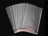 PP ragasztócsíkos celofán tasak 13x20 cm - 100 db Ajándék csomagolás