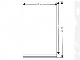 PP ragasztócsíkos celofán tasak 17x28 cm - 100 db Papir,celofán,fólia