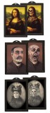ÁTVÁLTOZÓS HOLOGRAMOS FALIKÉP Halloween