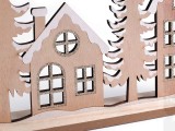 Fa dekor téli házak Dekoráció