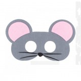 Állatos filc álarc Álarc, Fejdísz, Kellék