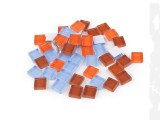 Üveg mozaik kövek  kb 36db/csomag Dekor kiegészítők
