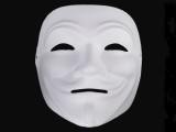 Jelmezbáli álarc festhető - Anonymus Álarc, Fejdísz, Kellék
