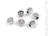                 Műanyag gyöngy tappancs - 11x11 mm