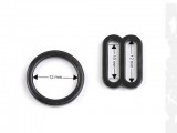               Rövidítő és karika fehérneműre szélessége 12 mm - 20 db Műanyag rövidáru