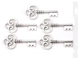   Tibeti dekor kulcs - 5 db/csomag