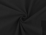 Elasztikus pamutszövet - Fekete Pamut, gyapjú, krepp