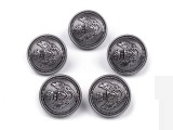 Címeres gomg 16 mm - 5 db/csomag Gomb, kapocs