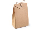 Papírdoboz natural ablakkal - 10 db/csomag