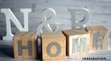  Fa kocka 4x4 cm - 10 db/csomag Fa,üveg dísz-, kellék