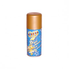Karácsonyi dekoráció spray - Arany koszoru