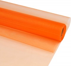    Dekor organza 10 méter - Narancs Dekorációs szövet
