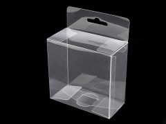 Műanyag doboz akasztóval - 5 db/csomag 