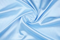  Dekor szatén anyag - Világoskék Tüll, Szatén,Taft