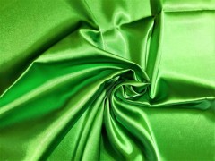 Elasztikus szatén - Almazöld Tüll, Szatén,Taft