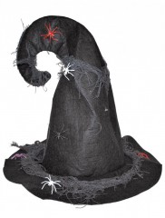   Boszorkány kalap pókokkal Halloween