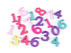               Fa  dekoráció számok/betűk 