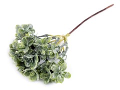      Műnövény fagyos glitterekkel - 33 cm 