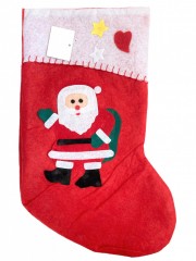 MIKULÁS ZOKNI TÉLAPÓ MINTÁVAL Mikulás