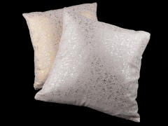 Fémes hatású párnahuzat - 2 db/csomag Karácsonyi textil