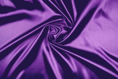  Dekor szatén anyag - Lila Tüll, Szatén,Taft