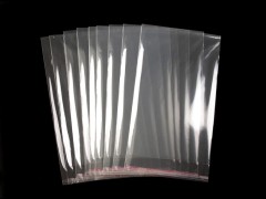 PP ragasztócsíkos celofán tasak 17x28 cm - 100 db Ajándék csomagolás